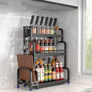 Prateleira para Cozinha em Aço Inox - 3 Andares