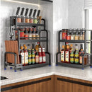 Prateleira para Cozinha em Aço Inox - 3 Andares