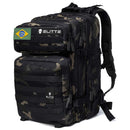 Mochila Elitte Combat (50L) - Preta Camuflada