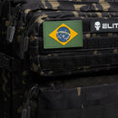 Mochila Elitte Combat (50L) - Preta Camuflada