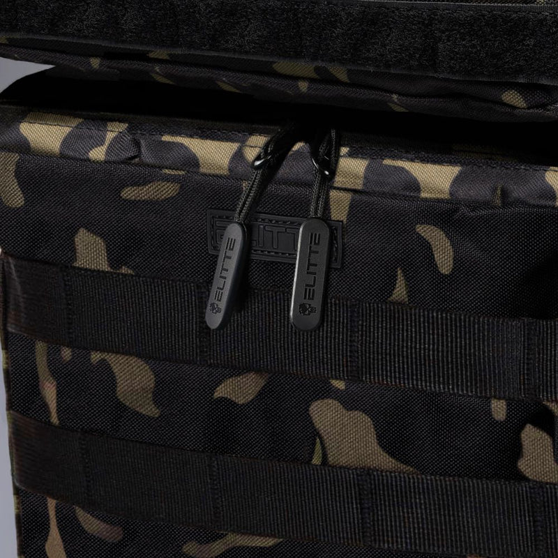 Mochila Elitte Combat (50L) - Preta Camuflada