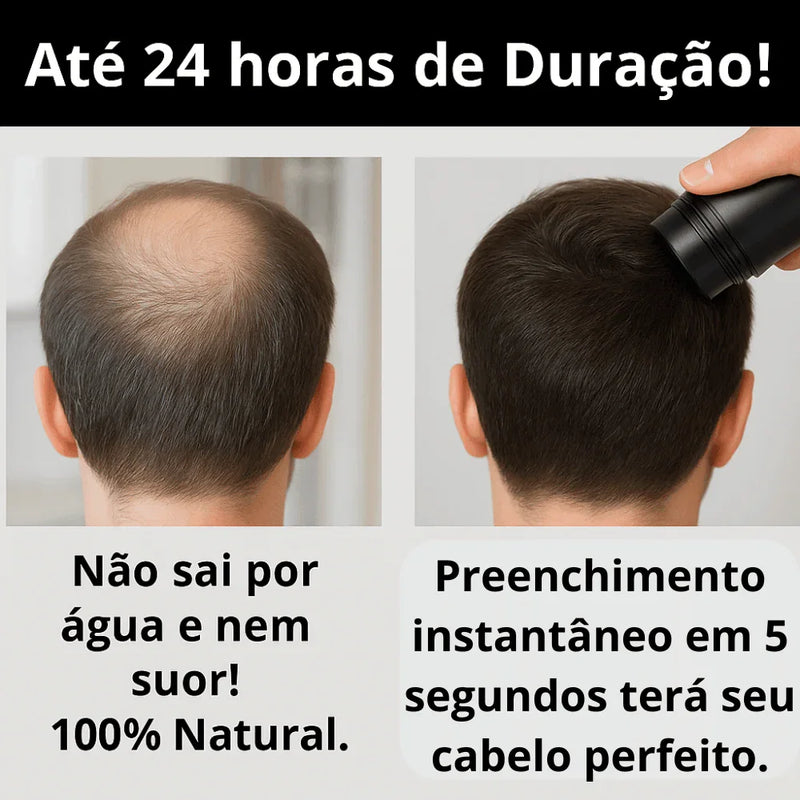 Pó Em Fibra De Queratina - Anti-Calvície - HairFiber Sevích™