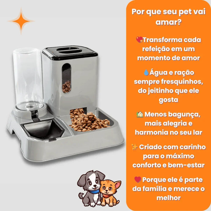 PurePet - Comedouro e Bebedouro Premium 2.0