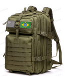 Mochila Elitte Combat (50L) - Preta Camuflada