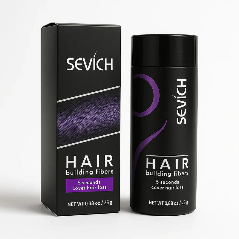 Pó Em Fibra De Queratina - Anti-Calvície - HairFiber Sevích™