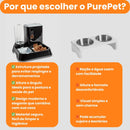 PurePet - Comedouro e Bebedouro Premium 2.0
