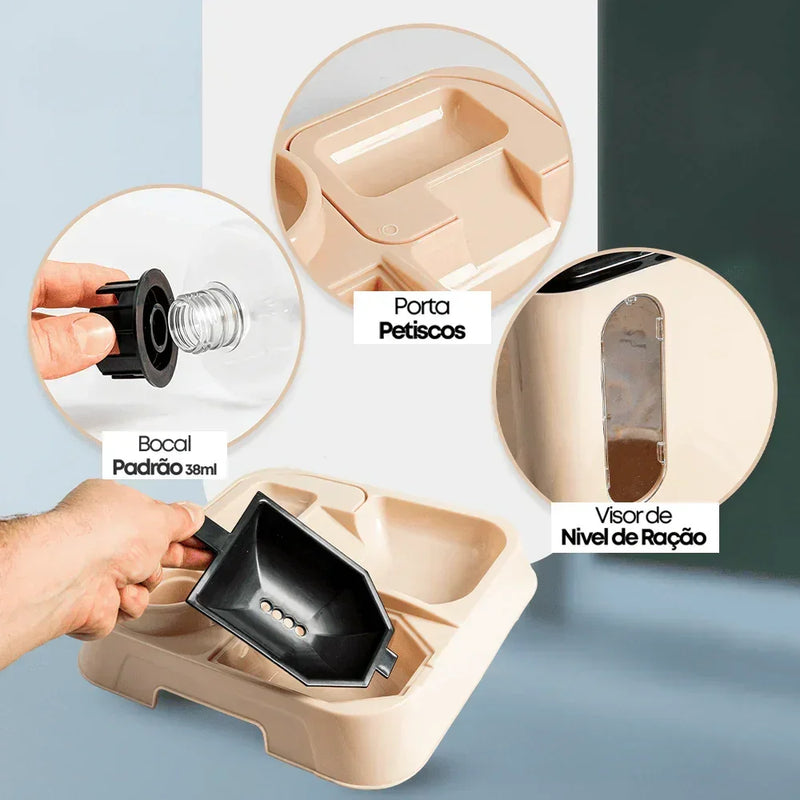 PurePet - Comedouro e Bebedouro Premium 2.0