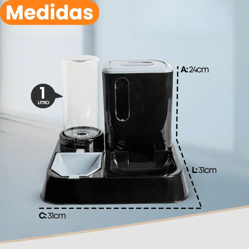 PurePet - Comedouro e Bebedouro Premium 2.0