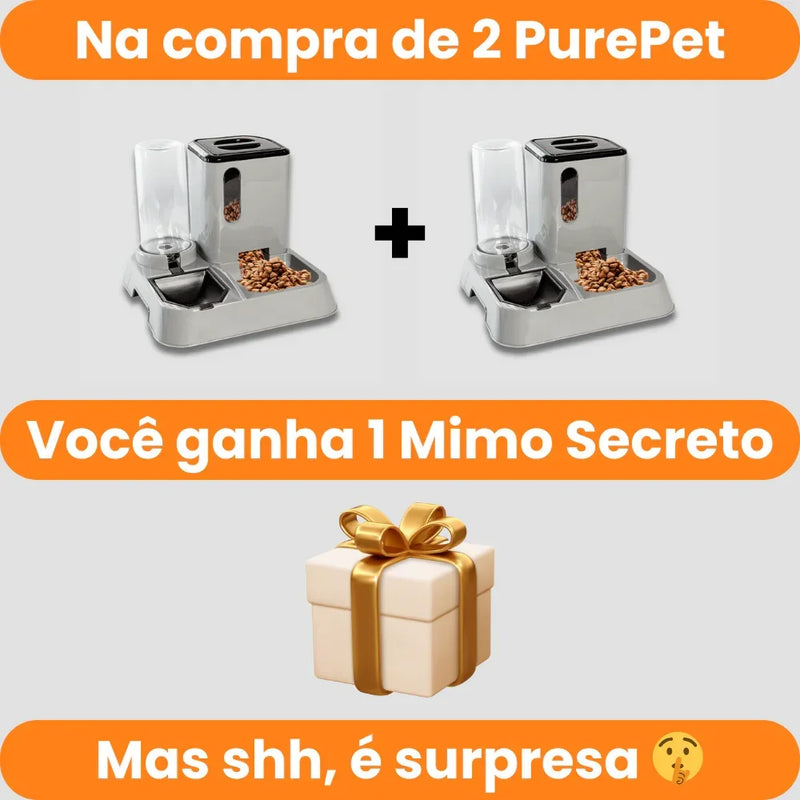 PurePet - Comedouro e Bebedouro Premium 2.0