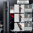 Abridor Elétrico de Garrafa de Vinho