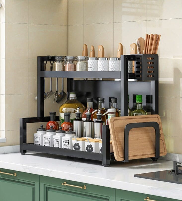 Prateleira para Cozinha em Aço Inox - 3 Andares